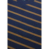 Moskav Byron Navy Cream Stripe Tee