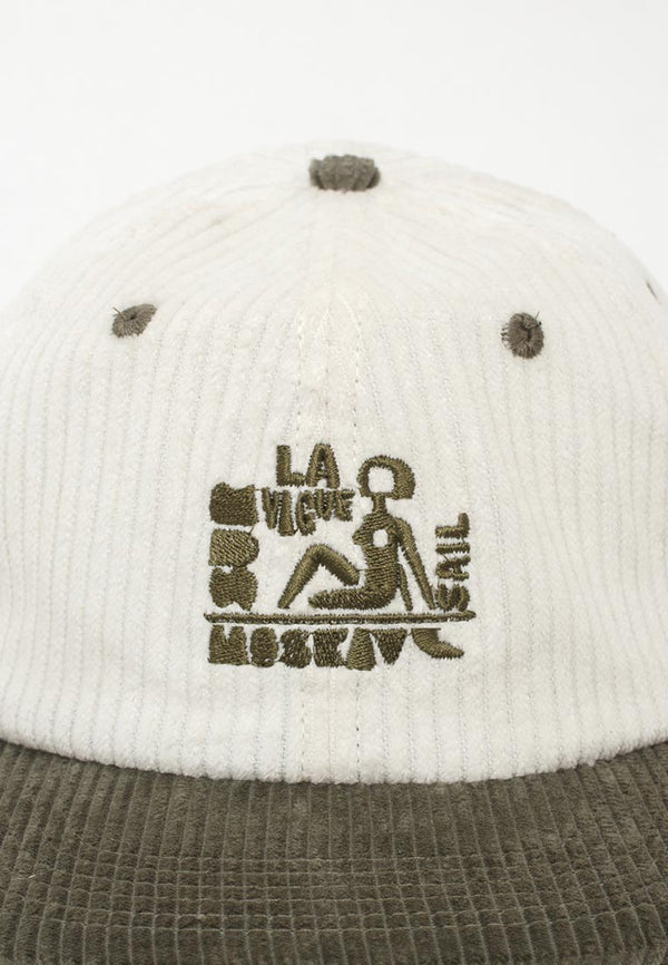 MOSKAV LA VAGUE WHITE 5 PANELS HAT