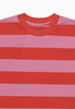 CURRY PINK STRIPES TEE