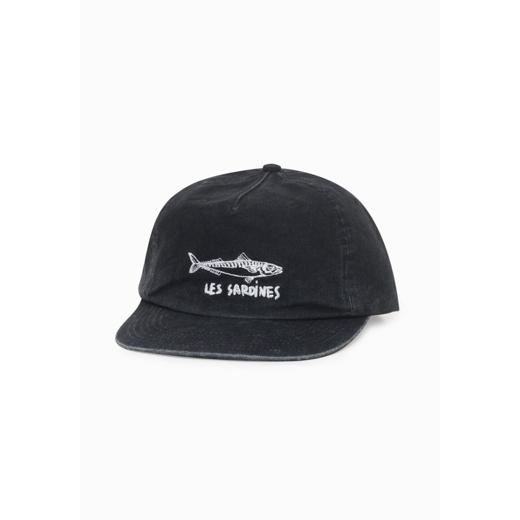 Moskav Sardines Black Wash 6 Panels Hat